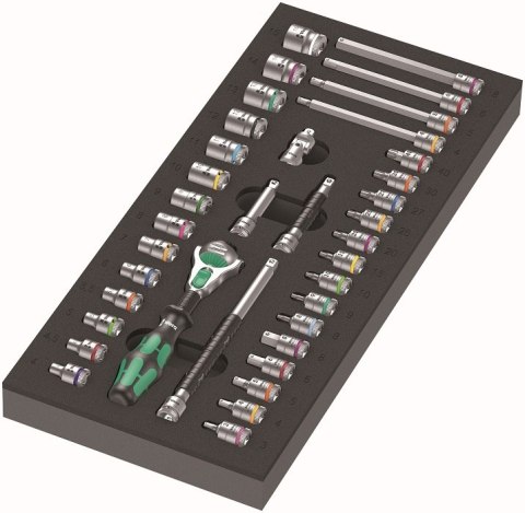 WKŁADKA PIANKOWA ZYKLOP 1/4'' 8000 A, SET 1, 37CZ. WERA WKŁADKA PIANKOWA ZYKLOP 1/4'' 8000 A, SET 1, 37CZ. WERA