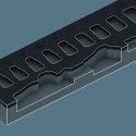 WKŁADKA PIANKOWA ZYKLOP 1/4'' 8000 A, SET 1, 37CZ. WERA