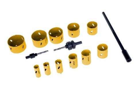 ZESTAW OTWORNIC BI-METALOWYCH 15 SZT. DEDRA ZESTAW OTWORNIC BI-METALOWYCH 15 SZT. DEDRA