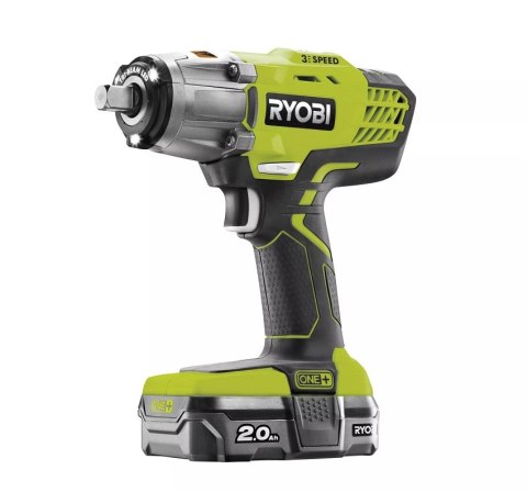 AKUMULATOROWY KLUCZ UDAROWY R18IW3-120S 18V 1*2.0AH ONE+ RYOBI AKUMULATOROWY KLUCZ UDAROWY R18IW3-120S 18V 1*2.0AH ONE+ RYOBI