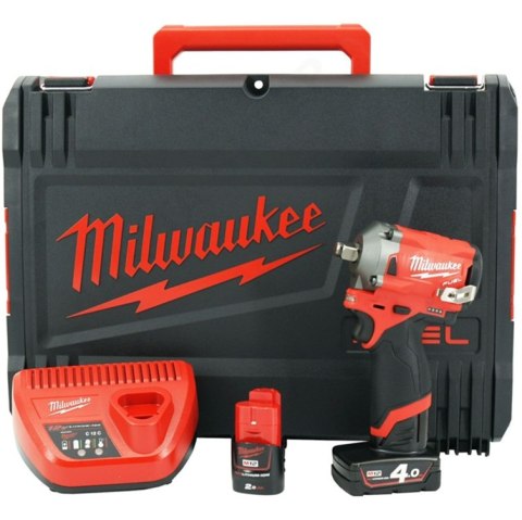 KLUCZ UDAROWY AKUMULATOROWY 12V 1/2'' M12FIWF12-422X MILWAUKEE