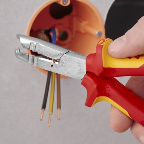 SZCZYPCE DO ŚCIĄGANIA IZOLACJI 165MM KNIPEX SZCZYPCE DO ŚCIĄGANIA IZOLACJI 165MM KNIPEX