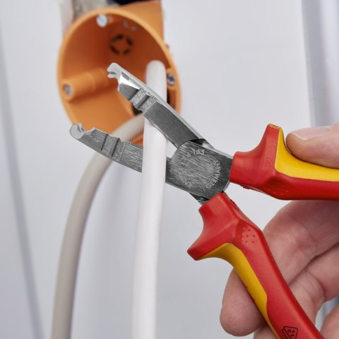SZCZYPCE DO ŚCIĄGANIA IZOLACJI 165MM KNIPEX SZCZYPCE DO ŚCIĄGANIA IZOLACJI 165MM KNIPEX