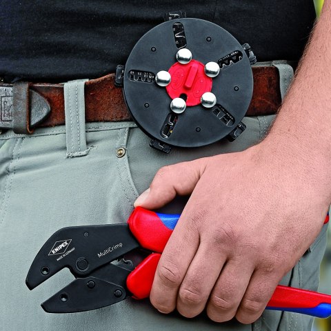 SZCZYPCE DO ZAGNIATANIA Z MAGAZYNKIEM I 5 MATRYC.MULTICRIMP KNIPEX SZCZYPCE DO ZAGNIATANIA Z MAGAZYNKIEM I 5 MATRYC.MULTICRIMP KNIPEX