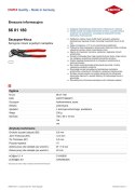 SZCZYPCE-KLUCZ OKSYDOWANE 180MM KNIPEX