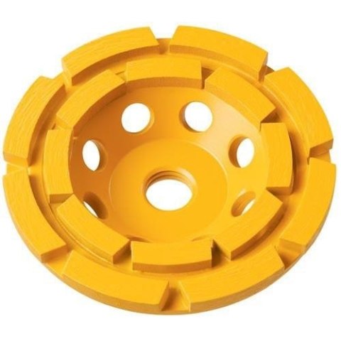 TARCZA DIAMENTOWA GARNKOWA 125MM M14 SEGMENT DWURZĘDOWY DEWALT TARCZA DIAMENTOWA GARNKOWA 125MM M14 SEGMENT DWURZĘDOWY DEWALT