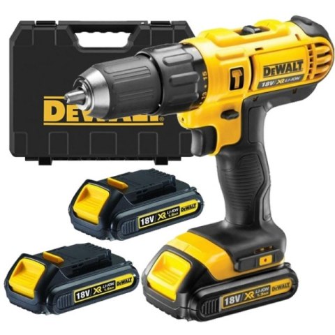 WIERTARKO WKRĘTARKA AKUMULATOROWA UDAROWA 18V 3*1,3AH 42NM DEWALT WIERTARKO WKRĘTARKA AKUMULATOROWA UDAROWA 18V 3*1,3AH 42NM DEWALT
