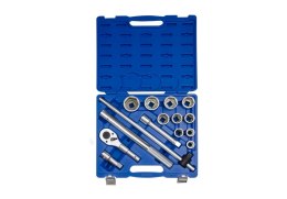 ZESTAW NASADEK 3/4'' 14 CZĘŚCI KRÓTKIE 6-KĄT. 22-50MM +ACC KING TONY