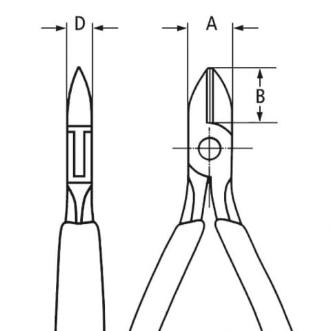 SZCZYPCE TNĄCE BOCZNE 115MM KNIPEX SZCZYPCE TNĄCE BOCZNE 115MM KNIPEX