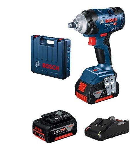 KLUCZ UDAROWY AKUMULATOROWY 1/2'' GDS 18V-400 2*5.0AH BOSCH KLUCZ UDAROWY AKUMULATOROWY 1/2'' GDS 18V-400 2*5.0AH BOSCH