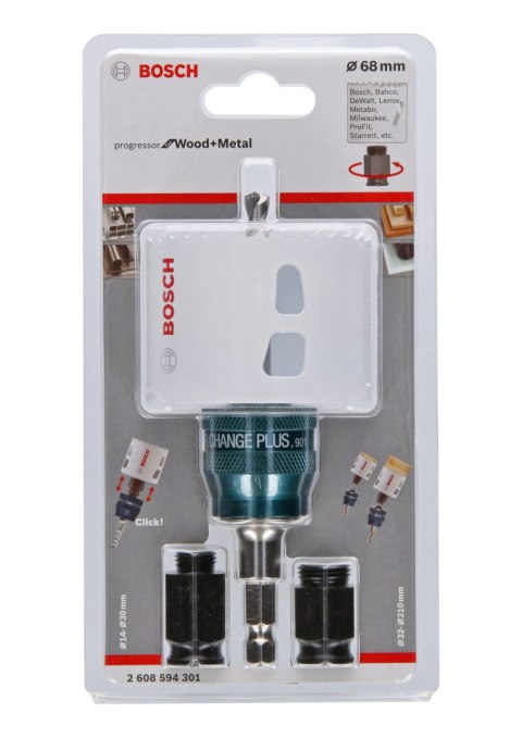 PIŁA OTWORNICA PROGRESSOR STARTER KIT 68MM BOSCH PIŁA OTWORNICA PROGRESSOR STARTER KIT 68MM BOSCH