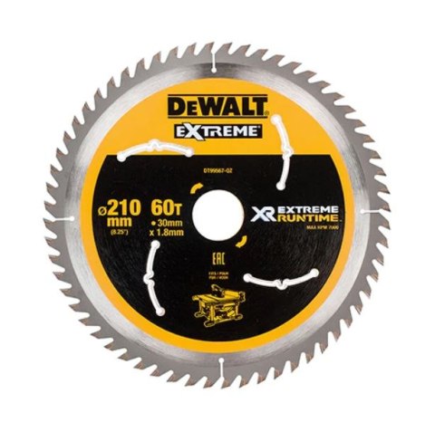 PIŁA SPIEKOWA 210MM*30MM /60T CSB DEWALT PIŁA SPIEKOWA 210MM*30MM /60T CSB DEWALT