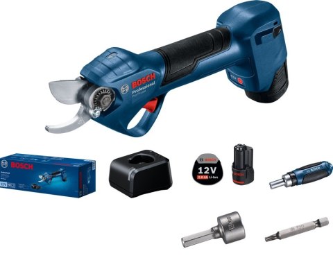 SEKATOR AKUMULATOROWY BOSCH PRO PRUNER 12V 25MM 2xAKU 3.0AH SEKATOR AKUMULATOROWY BOSCH PRO PRUNER 12V 25MM 2xAKU 3.0AH