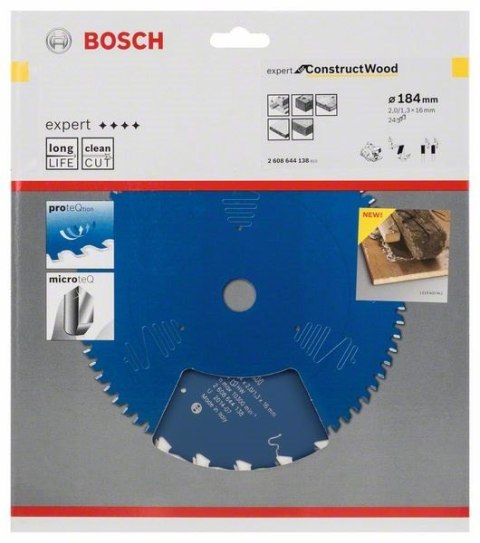 TARCZA PILARSKA EXPERT CW H 184*16-24 BOSCH TARCZA PILARSKA EXPERT CW H 184*16-24 BOSCH