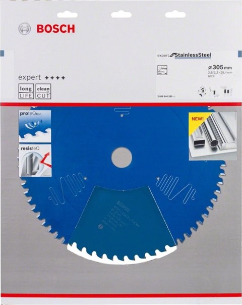 TARCZA PILARSKA EXPERT SL T 305*25.4*2.5MM 60 T BOSCH TARCZA PILARSKA EXPERT SL T 305*25.4*2.5MM 60 T BOSCH
