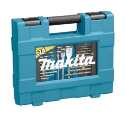 ZESTAW WIERTEŁ I BITÓW 71SZT. MAKITA