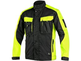 BLUZA/KURTKA CXS SIRIUS BRIGHTON CZARNO-ŻÓŁTA ROZM.48 CXS