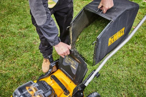 KOSIARKA AKUMULATOROWA DEWALT 48CM 2x18V 2x5Ah XR + ŁADOWARKA KOSIARKA AKUMULATOROWA DEWALT 48CM 2x18V 2x5Ah XR + ŁADOWARKA
