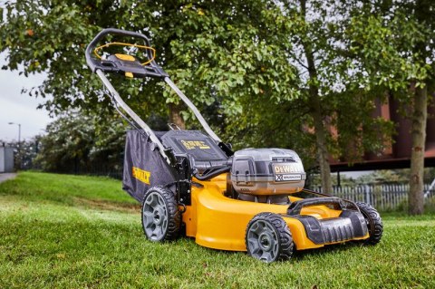 KOSIARKA AKUMULATOROWA DEWALT 48CM 2x18V 2x5Ah XR + ŁADOWARKA KOSIARKA AKUMULATOROWA DEWALT 48CM 2x18V 2x5Ah XR + ŁADOWARKA