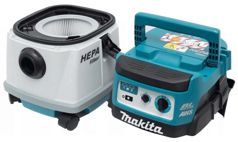 ODKURZACZ AKUMULATOROWY 2*18V 15L AWS 0*AH MAKITA ODKURZACZ AKUMULATOROWY 2*18V 15L AWS 0*AH MAKITA