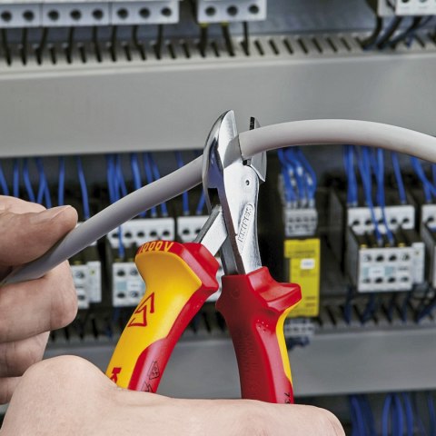 SZCZYPCE TNĄCE BOCZNE X-CUT 160MM,WYSOKIE PRZEŁOŻENIE DŹWIGN KNIPEX SZCZYPCE TNĄCE BOCZNE X-CUT 160MM,WYSOKIE PRZEŁOŻENIE DŹWIGN KNIPEX