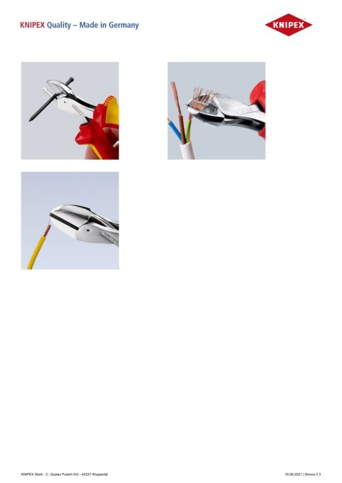 SZCZYPCE TNĄCE BOCZNE X-CUT 160MM,WYSOKIE PRZEŁOŻENIE DŹWIGN KNIPEX SZCZYPCE TNĄCE BOCZNE X-CUT 160MM,WYSOKIE PRZEŁOŻENIE DŹWIGN KNIPEX