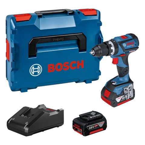 WIERTARKO-WKRĘTARKA AKU. UDAROWA GSB 18V-60C 2*5.0AH L-BOXX BOSCH WIERTARKO-WKRĘTARKA AKU. UDAROWA GSB 18V-60C 2*5.0AH L-BOXX BOSCH