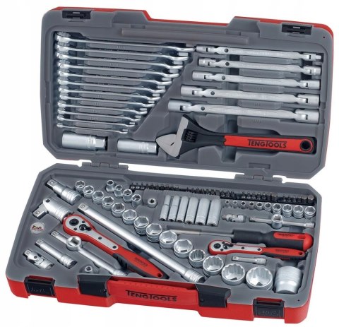 ZESTAW KLUCZY NASADOWYCH 106 EL. TENG TOOLS ZESTAW KLUCZY NASADOWYCH 106 EL. TENG TOOLS