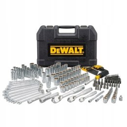 ZESTAW NARZĘDZIOWY 1/4'' 3/8' 1/2' 205 EL. DEWALT
