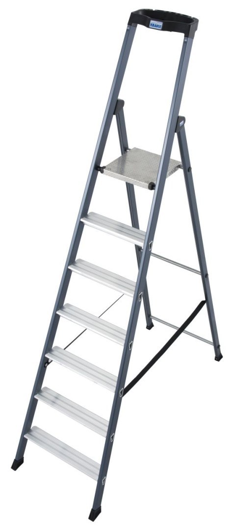 DRABINA ALUMINIOWA WOLNOSTOJĄCA SEPRO S 7 SZCZEBLI KRAUSE DRABINA ALUMINIOWA WOLNOSTOJĄCA SEPRO S 7 SZCZEBLI KRAUSE