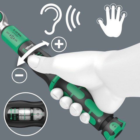 KLUCZ DYNAMOMETRYCZNY SAFE-TORQUE A 1 1/4'',2-12NM,10CZ. WERA KLUCZ DYNAMOMETRYCZNY SAFE-TORQUE A 1 1/4'',2-12NM,10CZ. WERA