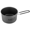 Naczynia turystyczne 3w1 NEO czajnik garnek patelnia alu 63-145
