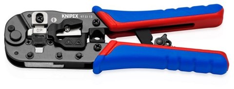 SZCZYPCE DO ZAGNIATANIA ZŁĄCZY TYPU WESTERN RJ45 KNIPEX SZCZYPCE DO ZAGNIATANIA ZŁĄCZY TYPU WESTERN RJ45 KNIPEX
