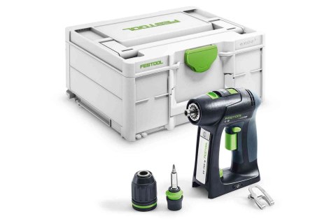 WIERTARKO-WKRĘTARKA AKUMULATOROWA C 18-BASIC 1*4.0AH FESTOOL WIERTARKO-WKRĘTARKA AKUMULATOROWA C 18-BASIC 1*4.0AH FESTOOL
