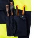 SPODNIE ROBOCZE DO PASA OSTRZEGAWCZE SOFTSHELL,ŻÓŁTE, ROZ.XL NEO