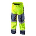SPODNIE ROBOCZE DO PASA OSTRZEGAWCZE SOFTSHELL,ŻÓŁTE,ROZ.XXL NEO
