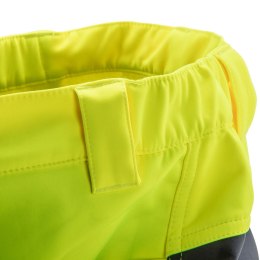 SPODNIE ROBOCZE DO PASA OSTRZEGAWCZE SOFTSHELL,ŻÓŁTE, ROZ. L NEO