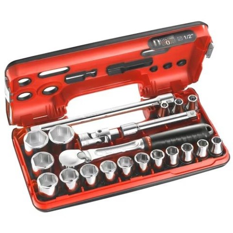ZESTAW NASADEK 3/8'' 8-32MM, 6-KĄTNE, KASETA FACOM ZESTAW NASADEK 3/8'' 8-32MM, 6-KĄTNE, KASETA FACOM
