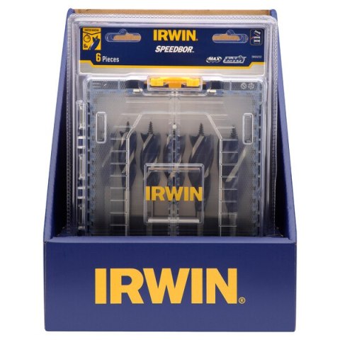 ZESTAW WIERTEŁ DO DREWNA BLUE GROOVE 4X 6 EL. IRWIN ZESTAW WIERTEŁ DO DREWNA BLUE GROOVE 4X 6 EL. IRWIN