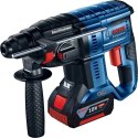 MŁOT UDAROWY OBROTOWY SDS+ GBH 180-LI + GDE 68 2*4.0AH BOSCH