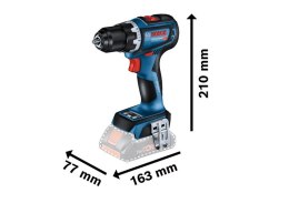 WIERTARKO-WKRĘTARKA AKUMULATOROWA GSR 18V-90C 0*AH BOSCH