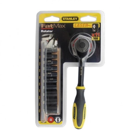 ZESTAW FATMAX GRZECHOTKA 1/4''+ NASADKI 11SZT. STANLEY ZESTAW FATMAX GRZECHOTKA 1/4''+ NASADKI 11SZT. STANLEY