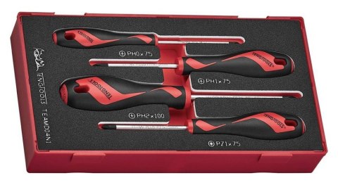 ZESTAW WKRĘTAKÓW KRZYŻOWYCH TEAMD04N1, 4SZT. TENG TOOLS ZESTAW WKRĘTAKÓW KRZYŻOWYCH TEAMD04N1, 4SZT. TENG TOOLS