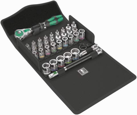 ZESTAW Z GRZECHOTKĄ ZYKLOP SPEED 3/8' 8100 SB ALL-IN, 35 CZ WERA ZESTAW Z GRZECHOTKĄ ZYKLOP SPEED 3/8' 8100 SB ALL-IN, 35 CZ WERA