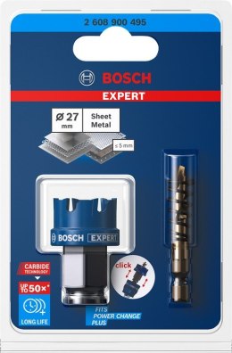 OTWORNICA TCT EXPERT SHEETMET 27MM BOSCH