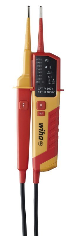 TESTER NAPIĘCIA I CIĄGŁOŚCI OBWODU 12-1000V AC, CAT IV WIHA TESTER NAPIĘCIA I CIĄGŁOŚCI OBWODU 12-1000V AC, CAT IV WIHA