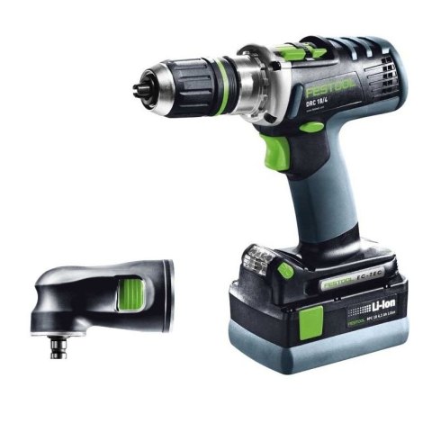 WIERTARKO-WKRĘTARKA AKUMULATOROWA DRC 18/4 LI 4,2 SET FESTOOL WIERTARKO-WKRĘTARKA AKUMULATOROWA DRC 18/4 LI 4,2 SET FESTOOL