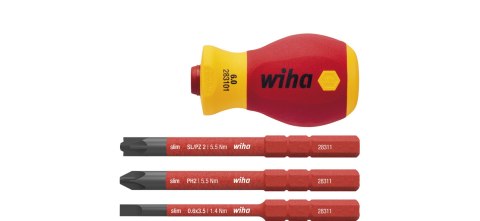 WKRĘTAK IZOLOWANY Z UCHYTEM NA BITY 4CZ. SLIMVARIO STUUBY UN