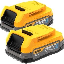 ZESTAW 2 AKUMULATORÓW 18V 1.7AH POWERSTACK DEWALT – KOMPAKTOWE I WYSOKO WYDAJNE
