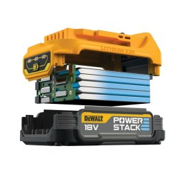 ZESTAW 2 AKUMULATORÓW 18V 1.7AH POWERSTACK DEWALT – KOMPAKTOWE I WYSOKO WYDAJNE